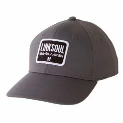 Linksoul Block Patch Cap - Grey/Black
