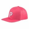 Puma P 110 Snapback Cap - Sunset Pink Heather/Bright White