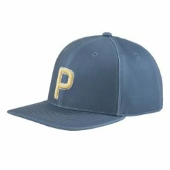 Puma P 110 Snapback Cap - Evening Sky Heather/Mustard Seed