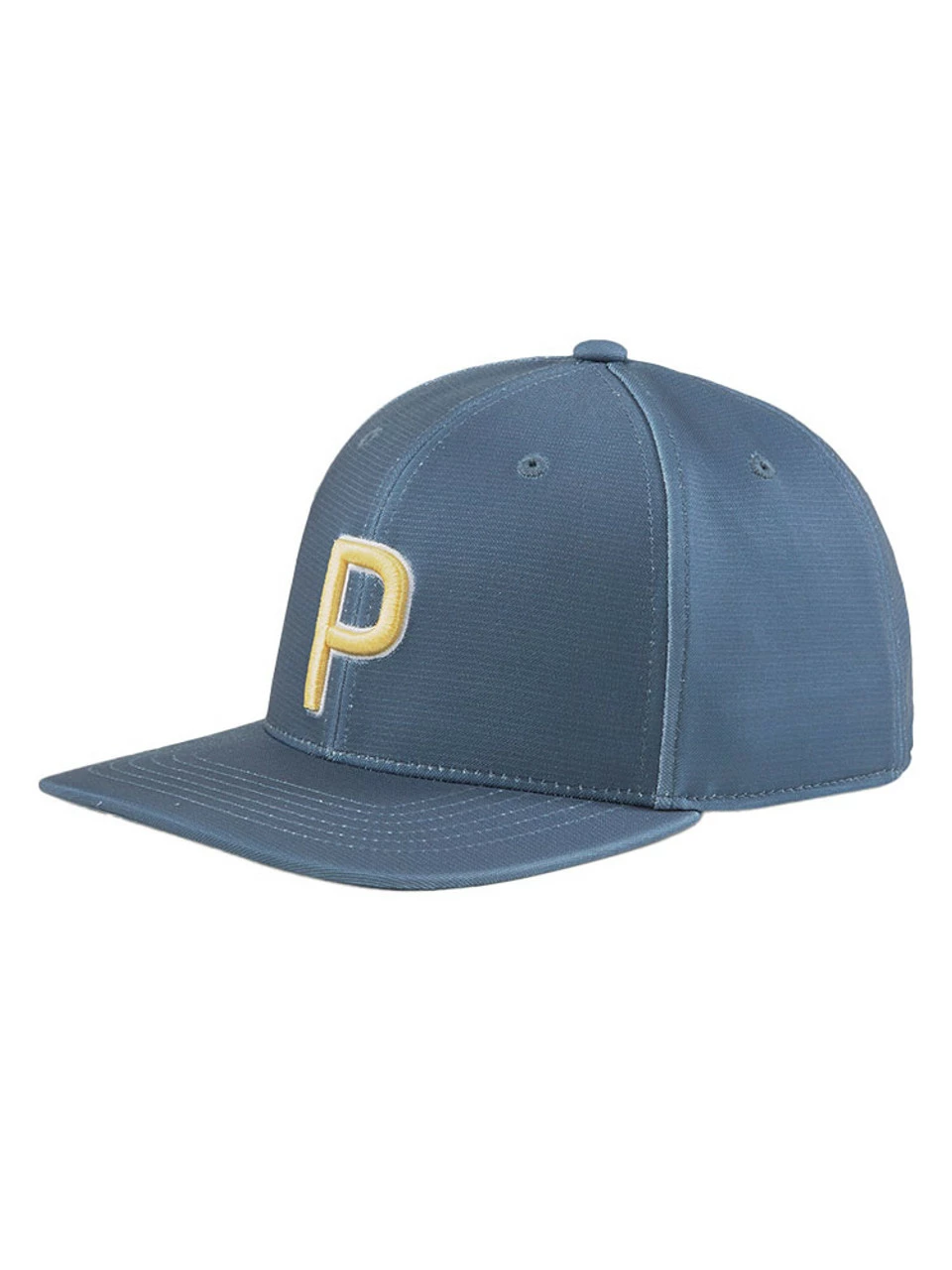 Puma P 110 Snapback Cap - Evening Sky Heather/Mustard Seed 1 Puma P 110 Snapback Cap - Evening Sky Heather/Mustard Seed