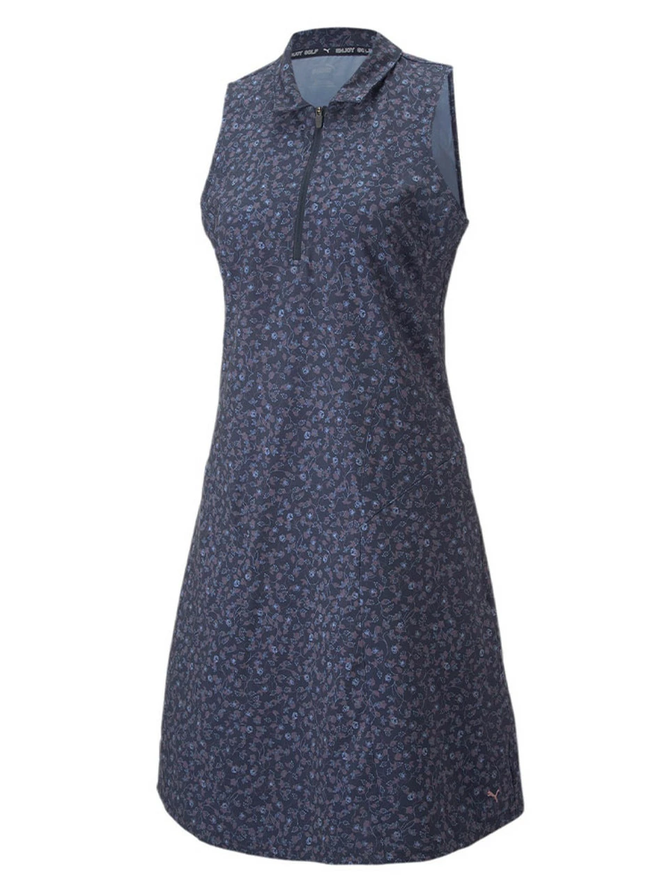 Puma Women's Fancy Plants Golf Dress - Navy Blazer/Pale Grape 1 Puma Women's Fancy Plants Golf Dress - Navy Blazer/Pale Grape