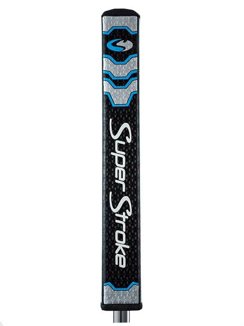 SuperStroke Flatso 1.0 Putter Grip - Countercore Black/Blue 1 SuperStroke Flatso 1.0 Putter Grip - Countercore Black/Blue