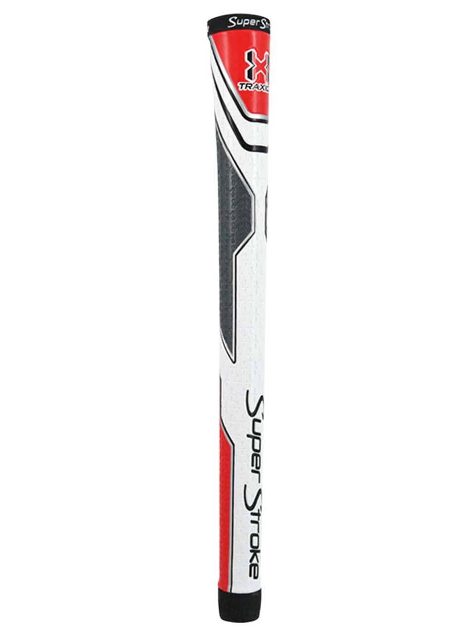 SuperStroke Traxion Round Grip Standard - White/Red/Grey 1 SuperStroke Traxion Round Grip Standard - White/Red/Grey