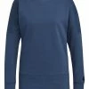 Adidas Women's Go-To Recycled Content Crew Sweatshirt - Crew Navy