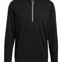Adidas Quarter-Zip Pullover - Black