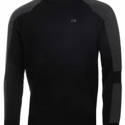 Calvin Klein Veleto Crew Sweater - Black