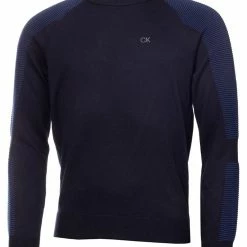 Calvin Klein Veleto Crew Sweater - Navy