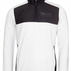DKNY Golf Buzzard Hybrid Half Zip - White