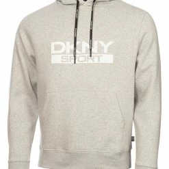 DKNY Sport Riverside Hoodie - Silver Marl