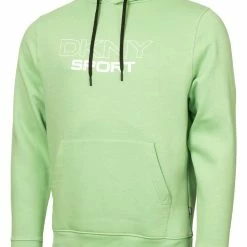 DKNY Sport Large Logo Hoodie - Pale Sage