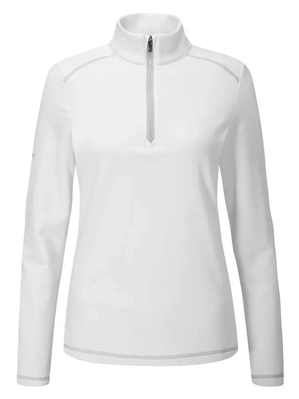 Ping Women's Sonya Half Zip Fleece - White 1 Ping Women's Sonya Half Zip Fleece - White