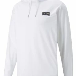 Puma X PTC Lightweight Golf Hoodie - Bright White