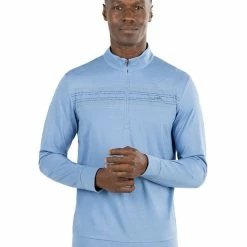 Travis Mathew Heritage 1/4-Zip - Heather Riviera