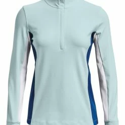 Under Armour Women's Storm Midlayer 1/2 Zip - Fuse Teal/White