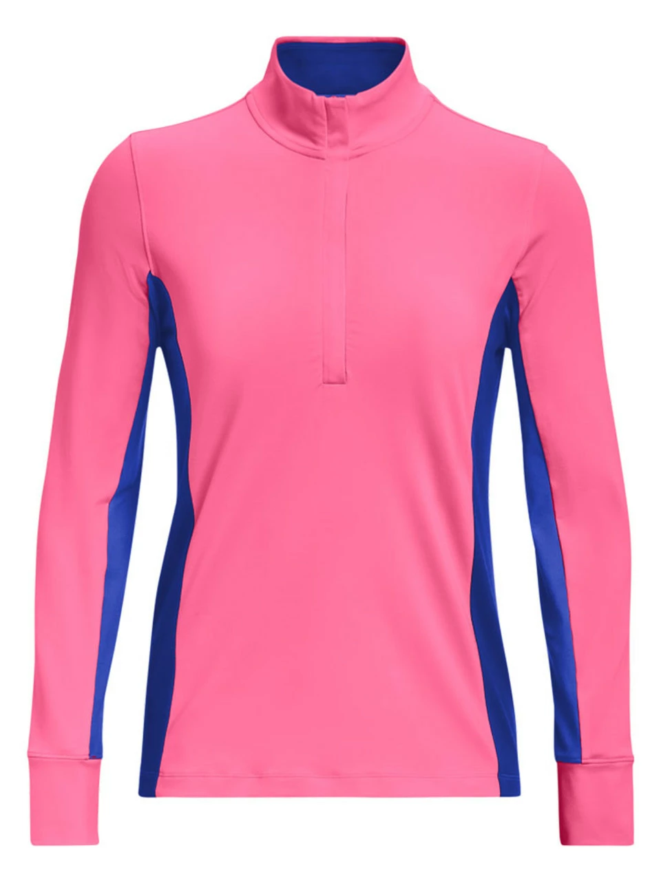 Under Armour Women's Storm Midlayer 1/2 Zip - Pink Punk/Versa Blue 1 Under Armour Women's Storm Midlayer 1/2 Zip - Pink Punk/Versa Blue