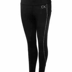 Calvin Klein W Flex Legging High Waisted Full Length - Black
