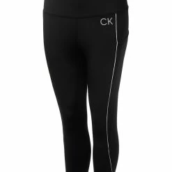 Calvin Klein W Flex Legging High Waisted 7/8 Length - Black