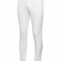 Calvin Klein Genius 4-Way Stretch Trouser - White