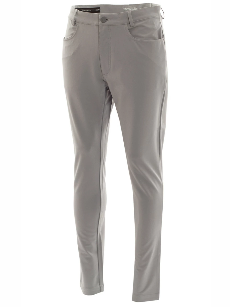Calvin Klein Genius 4-Way Stretch Trouser - Silver 1 Calvin Klein Genius 4-Way Stretch Trouser - Silver