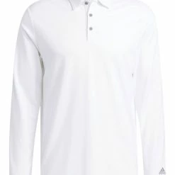 Adidas Golf Long Sleeve Polo Shirt - White