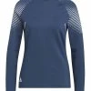 Adidas W COLD.RDY Long Sleeve Mock Top - Crew Navy