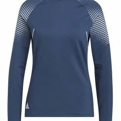 Adidas W COLD.RDY Long Sleeve Mock Top - Crew Navy