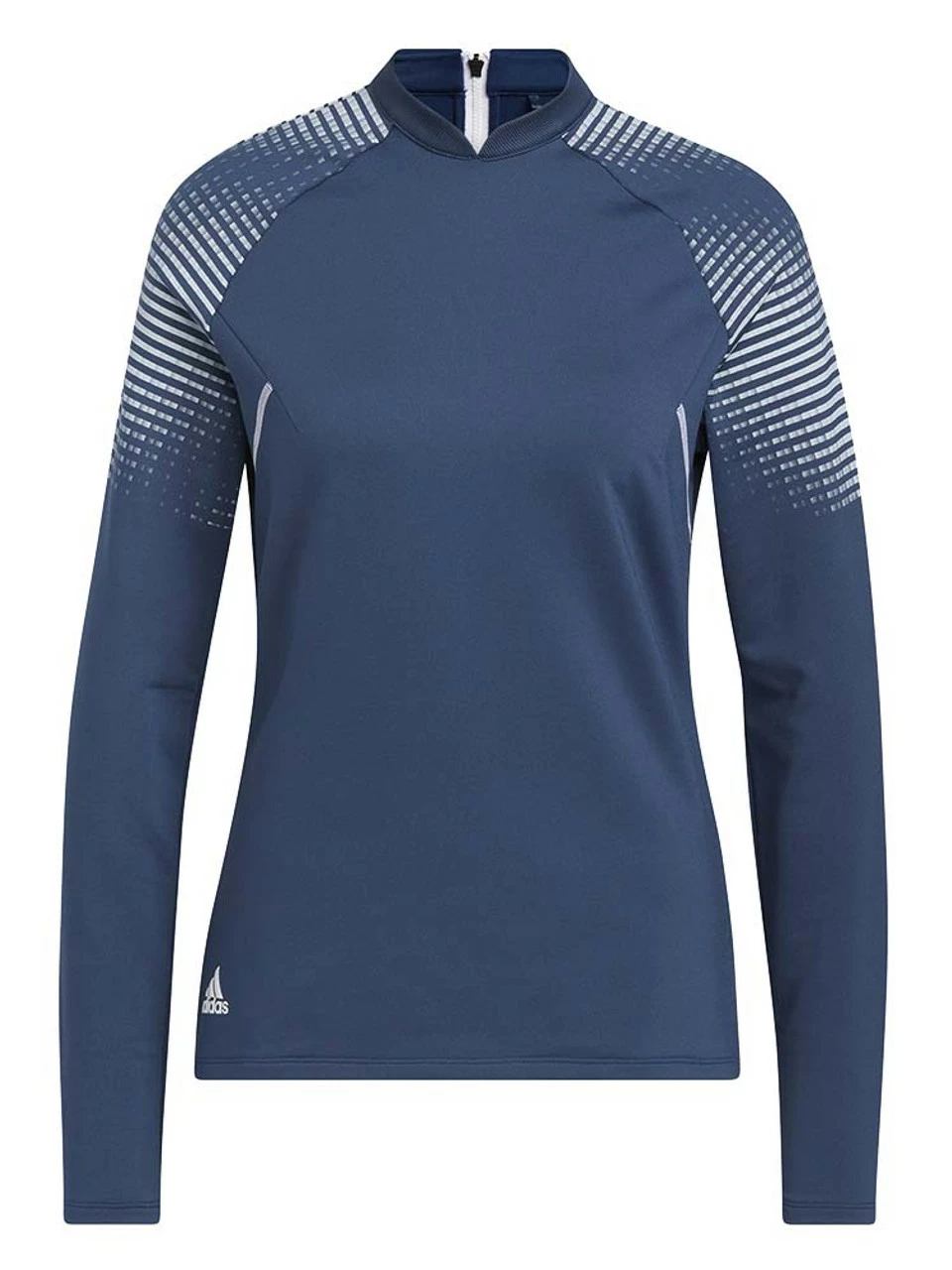 Adidas W COLD.RDY Long Sleeve Mock Top - Crew Navy 1 Adidas W COLD.RDY Long Sleeve Mock Top - Crew Navy