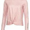 Calvin Klein W Nida Long Sleeve Top - Ice Pink