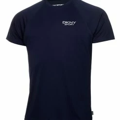 DKNY Sport Marathon Raglan T-Shirt - Navy