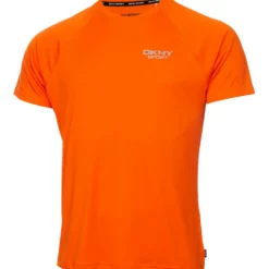DKNY Sport Marathon Raglan T-Shirt - Orange