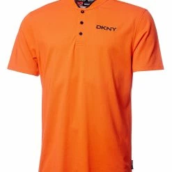 DKNY Golf Bath Beech Polo - Flame