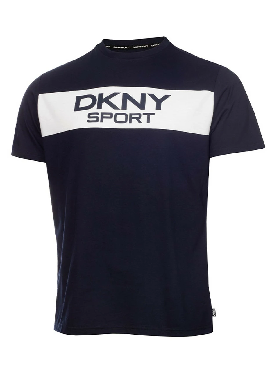 DKNY Sport East River Colour Block T-Shirt - Navy 1 DKNY Sport East River Colour Block T-Shirt - Navy