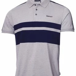 DKNY Sport Marine Park Polo - Silver Marl