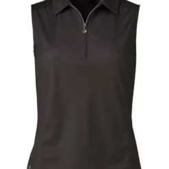 Daily Sports W Macy Sleeveless Polo - Black