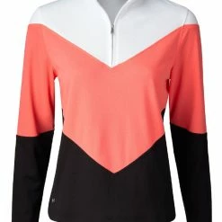 Daily Sports W Ebba Long Sleeve Polo - Black