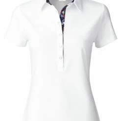 Daily Sports W Stacey Short Sleeve Polo - White
