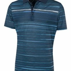 Galvin Green Morgan Polo - Navy/Blue Bell/White