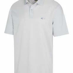 Greg Norman Textured Shark Polo - Shark Grey