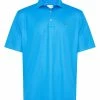 Greg Norman Tile Emboss Polo - Island Blue