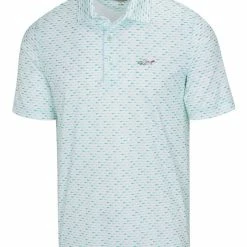 Greg Norman Shark Foulard Polo - Deep Opal