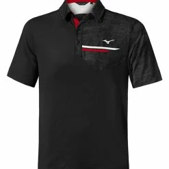 Mizuno Quick Dry Hazard Bloc Polo - Black