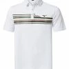 Mizuno Quick Dry Elite Stripe Polo - White