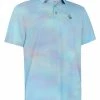 Original Penguin Soft Filtered Tie Dye Print (Reg Fit) Golf Polo - Cloisonne