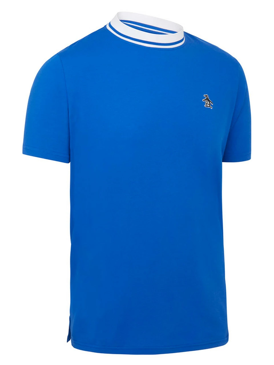 Original Penguin Pima Cotton Blocked Golf Crew - Blue Tattoo 1 Original Penguin Pima Cotton Blocked Golf Crew - Blue Tattoo