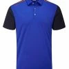 Ping Malvern Tailored Fit Polo - Blue Surf/Navy