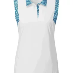 Ping Women's Evie Polo - White/Horizon Multi
