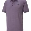 Puma CLOUDSPUN Monarch Polo - Purple Charcoal Heather