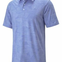 Puma CLOUDSPUN Leaflet Golf Polo - Lavender Pop