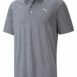 Puma Performance Heather Polo - Navy Blazer Heather