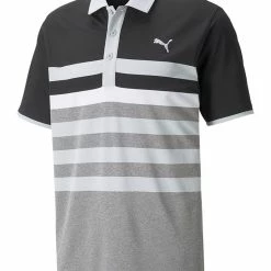 Puma MATTR One Way Polo - Puma Black/High Rise